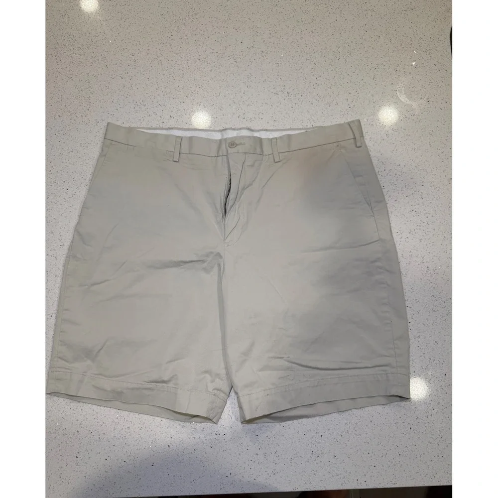 Polo Ralph Lauren Mens Stretch Classic Fit Chino Shorts Tan Khaki Size 38